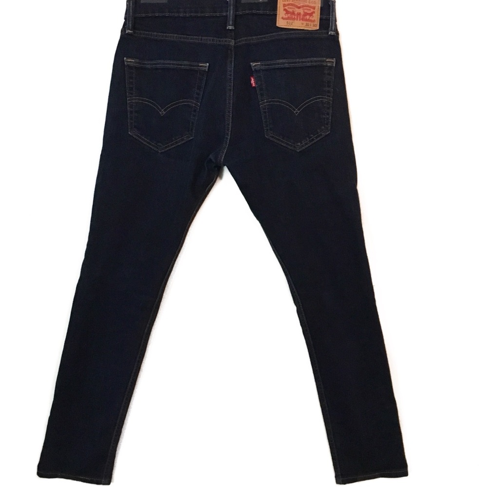 Levi’s 512 Slim Fit Taper Dark Wash Blue 31 x 30